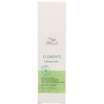 Elements успокаивающая сыворотка 100мл, Wella
Elements успокаивающая сыворотка 100мл, Wella