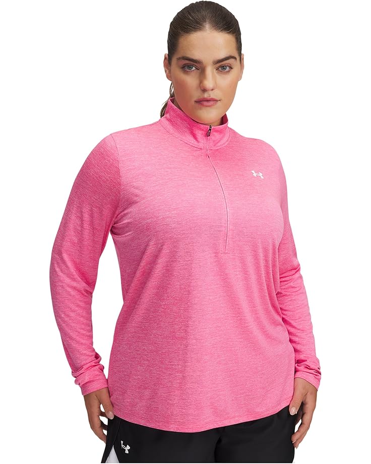 Женская футболка Under Armour Plus Size Tech 1/4 Zip Twist, Super Pink/White, Белый, Женская футболка Under Armour Plus Size Tech 1/4 Zip Twist, Super Pink/White
Женская футболка Under Armour Plus Size Tech 1/4 Zip Twist, Super Pink/White, Белый, Женская футболка Under Armour Plus Size Tech 1/4 Zip Twist, Super Pink/White