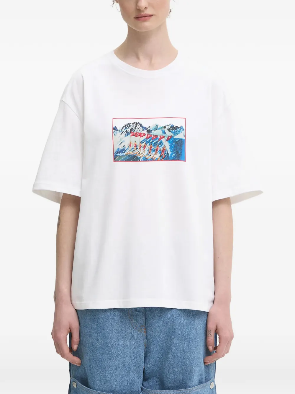 Футболка с графическим принтом Fiorucci, белый
Футболка с графическим принтом Fiorucci, белый