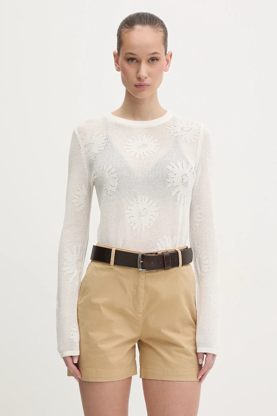 Хлопковый свитер Hugo, бежевый
Хлопковый свитер Hugo, бежевый