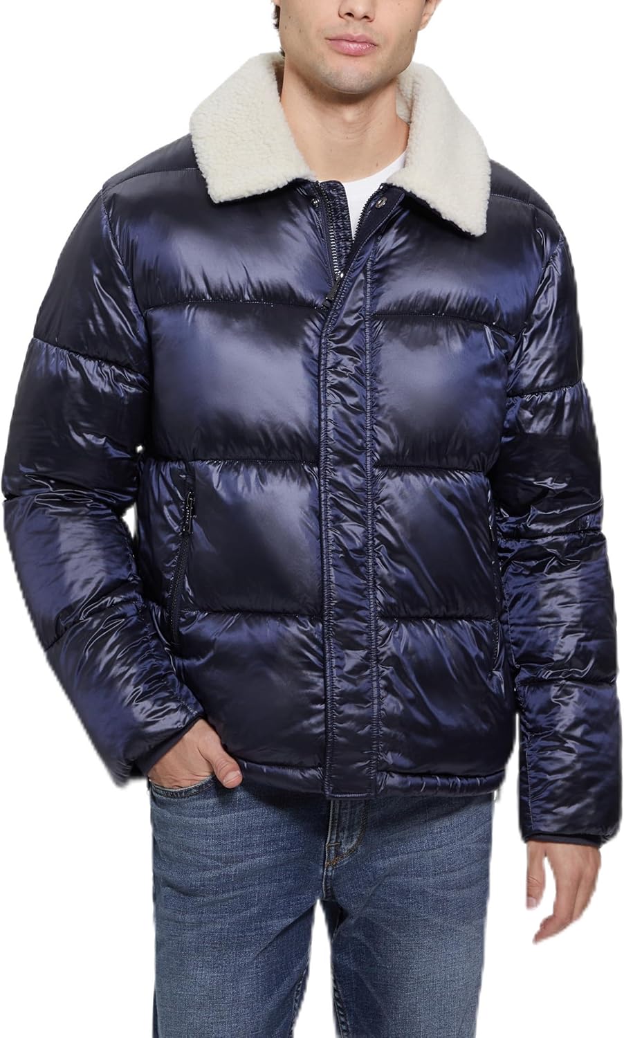 Мужская куртка GUESS Cassidy стеганая пуховик, Navy Sea Multi
Мужская куртка GUESS Cassidy стеганая пуховик, Navy Sea Multi