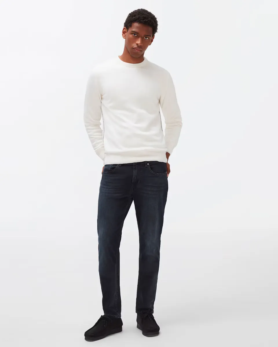 Мужские зауженные джинсы со средней посадкой черного цвета 7 For all mankind, черный
Мужские зауженные джинсы со средней посадкой черного цвета 7 For all mankind, черный