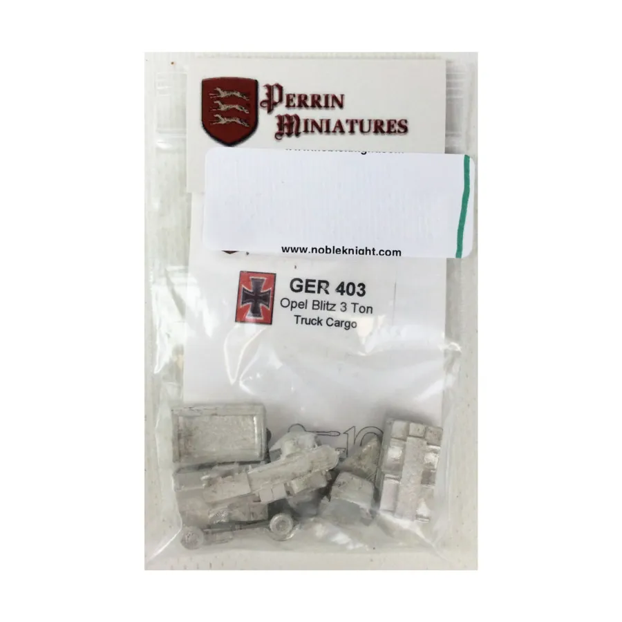 Грузовой автомобиль Opel Blitz 3 тонны, WWII Miniatures - German (10mm) (Perrin Miniatures)
Грузовой автомобиль Opel Blitz 3 тонны, WWII Miniatures - German (10mm) (Perrin Miniatures)