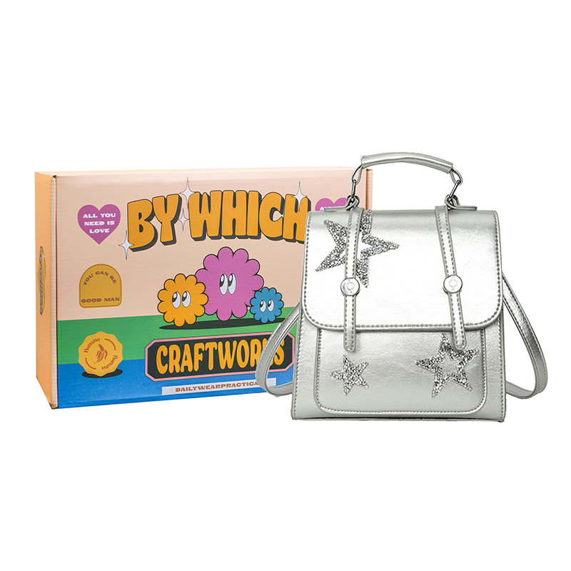 Bywhich Женский рюкзак серебристо-черный, Silver-Unlimited Joy Box
Bywhich Женский рюкзак серебристо-черный, Silver-Unlimited Joy Box