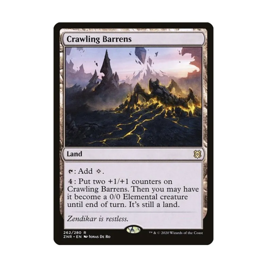 CCG Ползущие пустоши (клавиша R), MTG - Zendikar Rising
CCG Ползущие пустоши (клавиша R), MTG - Zendikar Rising