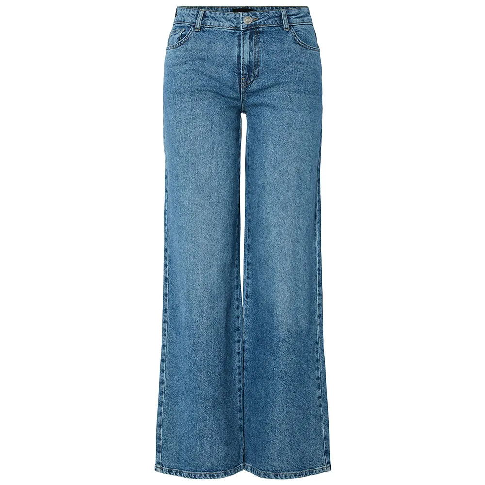 Джинсы Pieces Selma Mb New Wide Leg low waist jeans, синий
Джинсы Pieces Selma Mb New Wide Leg low waist jeans, синий