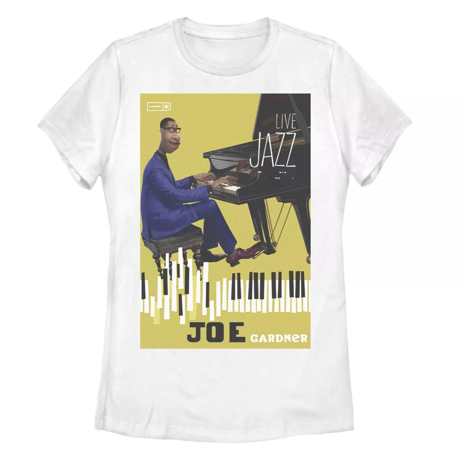 Футболка с рисунком Joe Live Jazz Disney/Pixar Soul Juniors Licensed Character
Футболка с рисунком Joe Live Jazz Disney/Pixar Soul Juniors Licensed Character