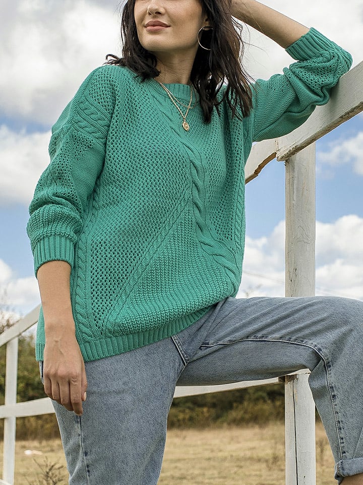 Пуловер Milan Kiss, бирюзовый
Пуловер Milan Kiss, бирюзовый