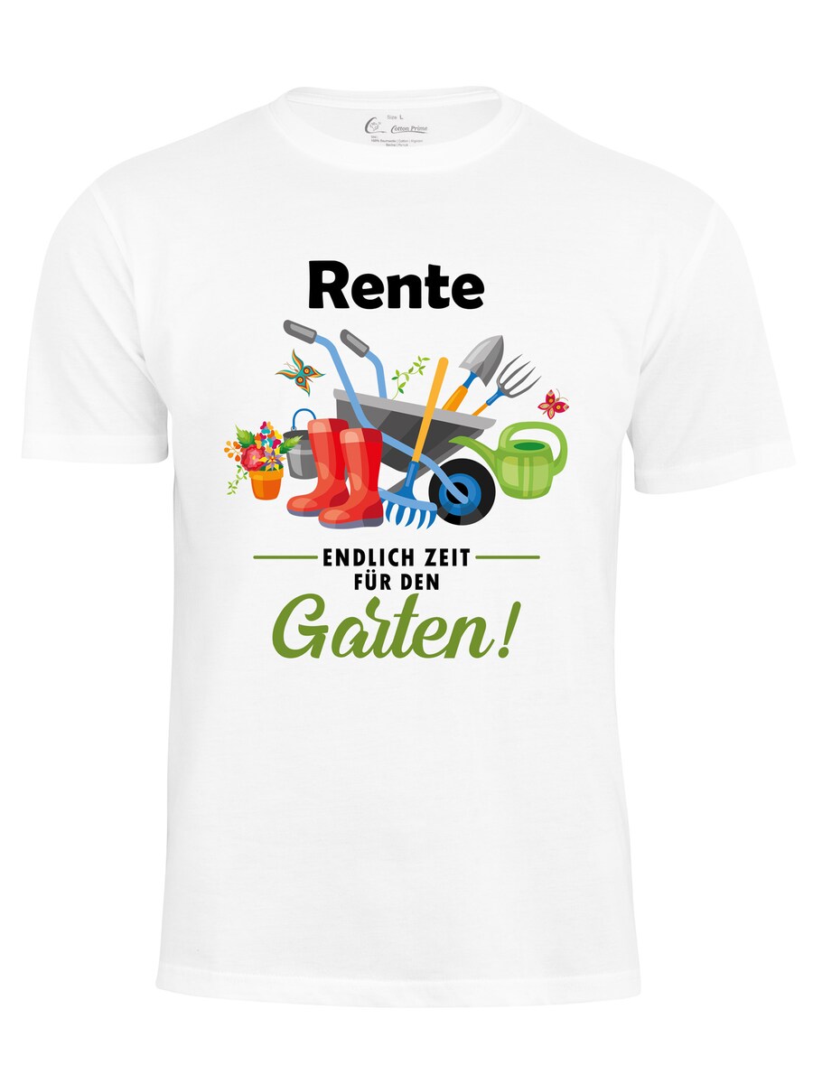 Рубашка Cotton Prime Rente - Endlich Zeit für den Garten, белый
Рубашка Cotton Prime Rente - Endlich Zeit für den Garten, белый