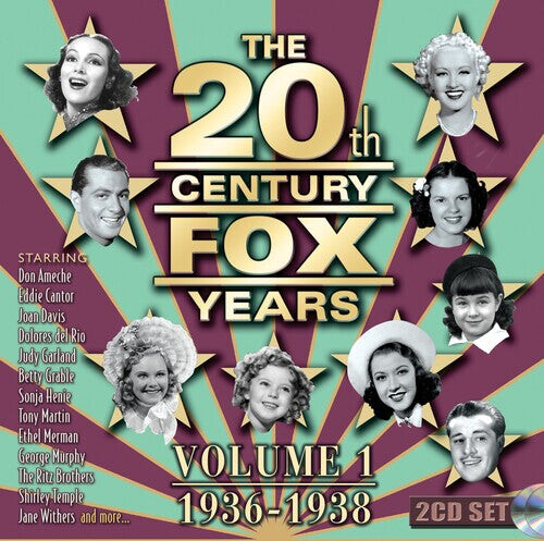 CD диск 20th Century Fox Years Volume 1 (1936-1938) / Var: The 20th Century Fox Years Volume 1: 1936-1938
CD диск 20th Century Fox Years Volume 1 (1936-1938) / Var: The 20th Century Fox Years Volume 1: 1936-1938