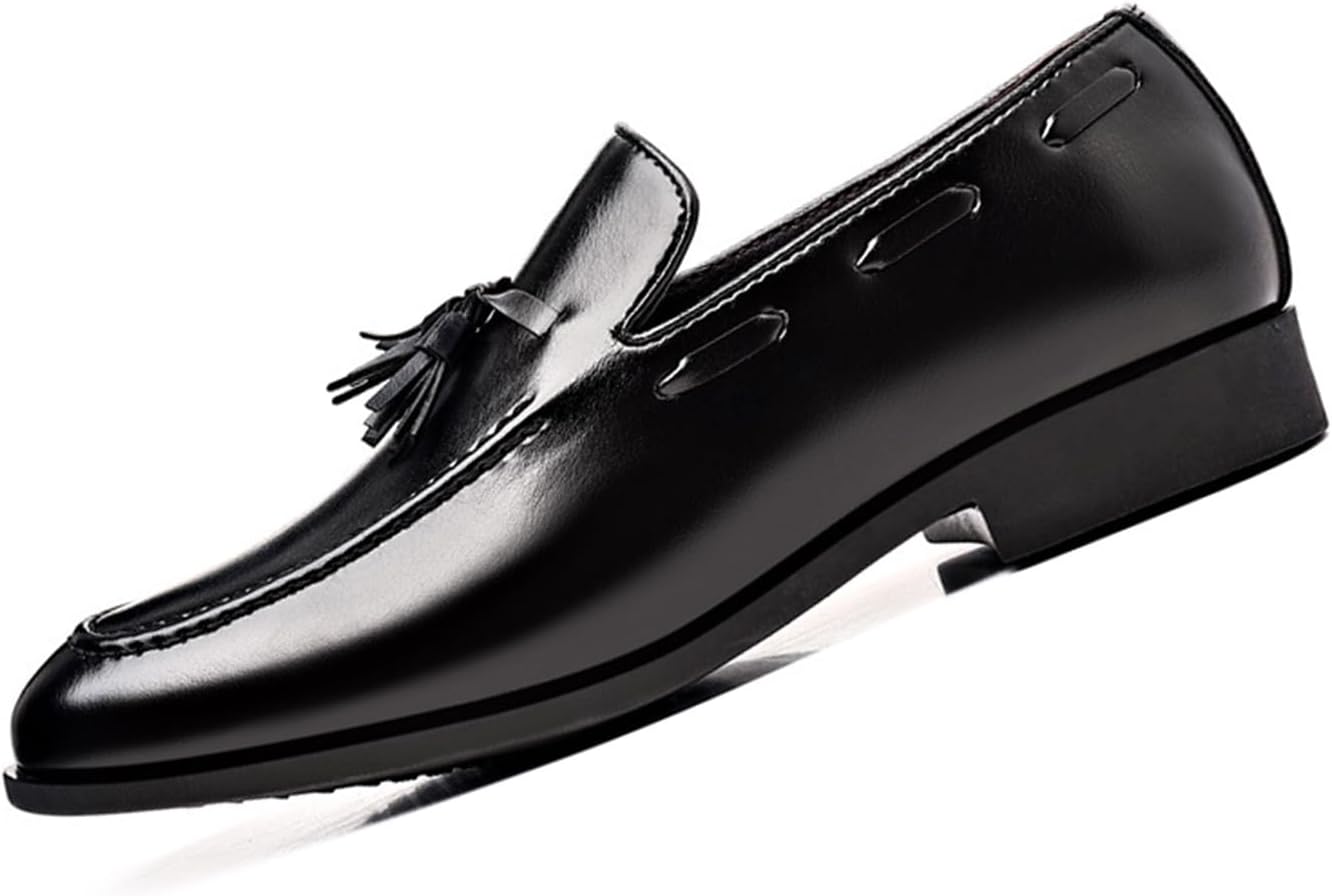 Мужские туфли-лоферы KYOESCAI Оксфорды, комфортные мокасины на мягкой подошве, слипоны, формальные деловые туфли с кисточками, черный
Мужские туфли-лоферы KYOESCAI Оксфорды, комфортные мокасины на мягкой подошве, слипоны, формальные деловые туфли с кисточками, черный