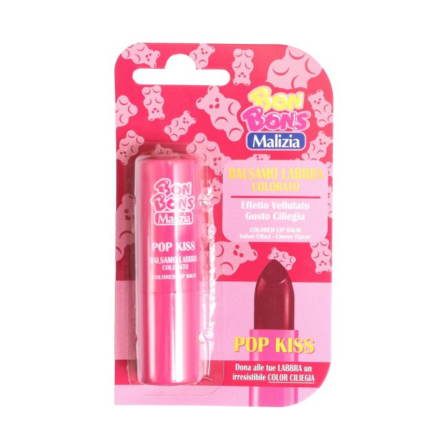 Бальзам для губ Bon bons pop kiss Malizia, 3 мл
Бальзам для губ Bon bons pop kiss Malizia, 3 мл