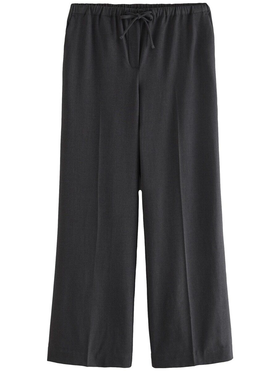 Широкие брюки со складками Next, антрацит
Широкие брюки со складками Next, антрацит