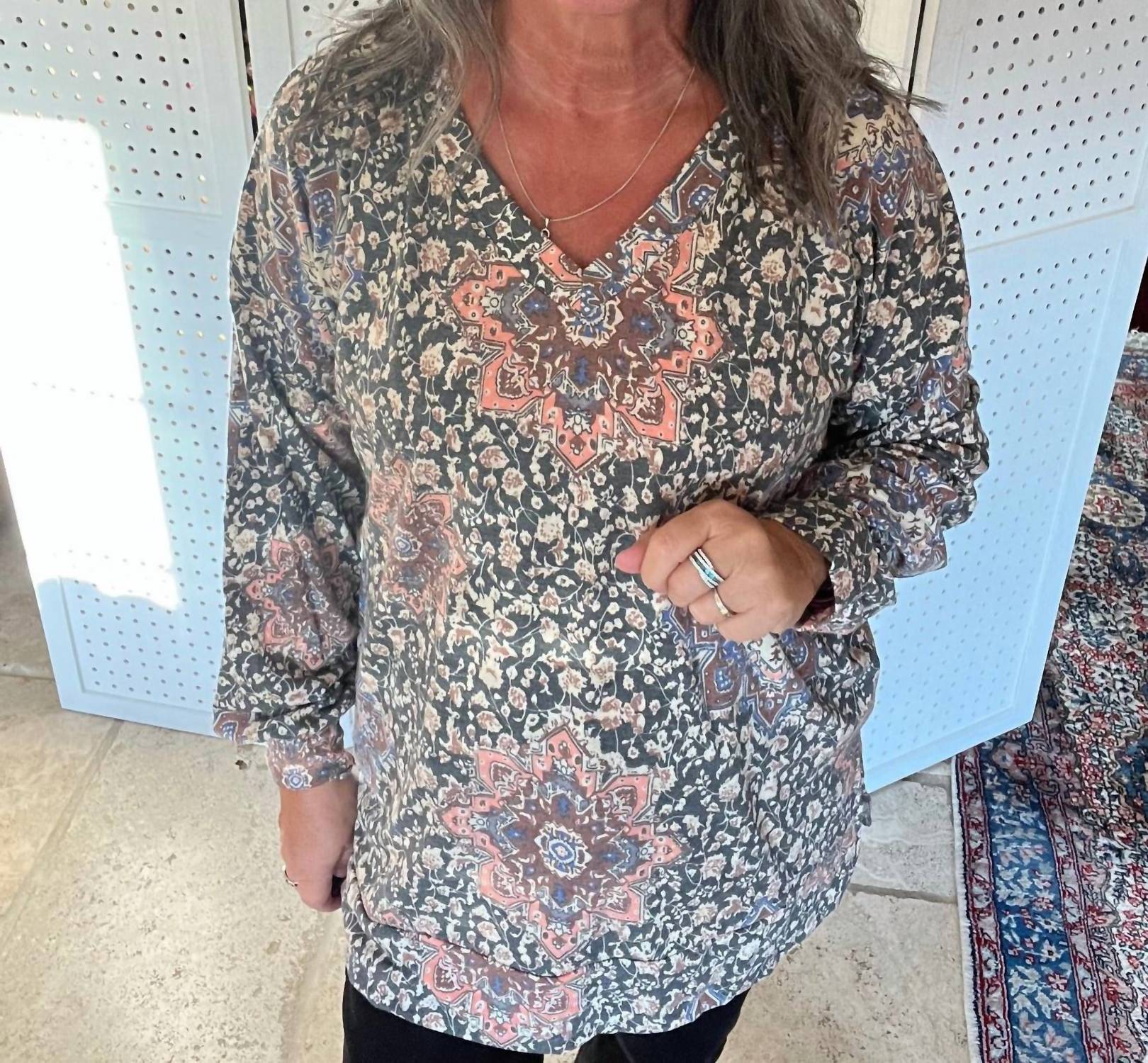 Топ Boho Beginnings в серо-разноцветном цвете Sew In Love, серый/мультиколор
Топ Boho Beginnings в серо-разноцветном цвете Sew In Love, серый/мультиколор