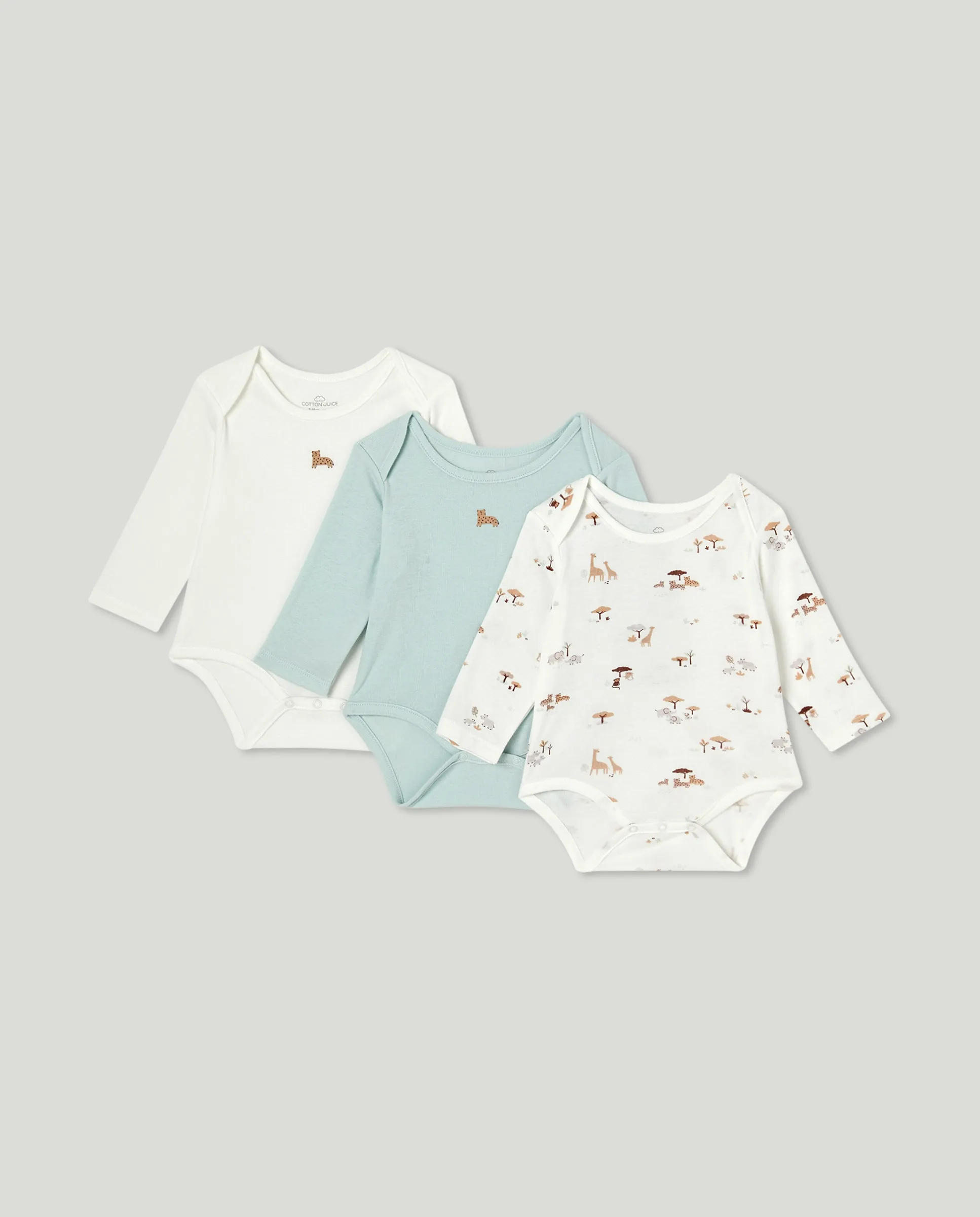 Набор из 3 боди для девочки "Фантазия" Cotton Juice, многоцветный
Набор из 3 боди для девочки "Фантазия" Cotton Juice, многоцветный