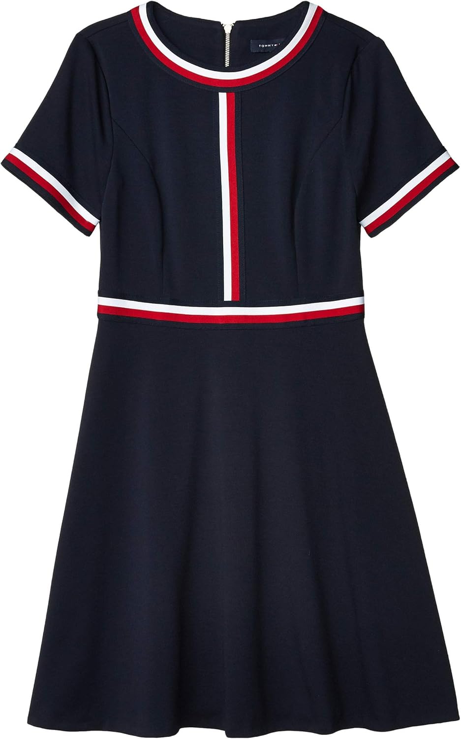 Женское платье Tommy Hilfiger с короткими рукавами и полосатой отделкой, Sky Captain
Женское платье Tommy Hilfiger с короткими рукавами и полосатой отделкой, Sky Captain