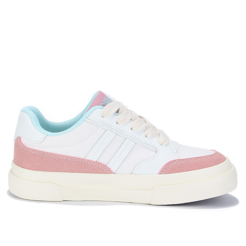 Кеды, скейтборд обувь женская низкая белый/розовый Yobn
Кеды, скейтборд обувь женская низкая белый/розовый Yobn