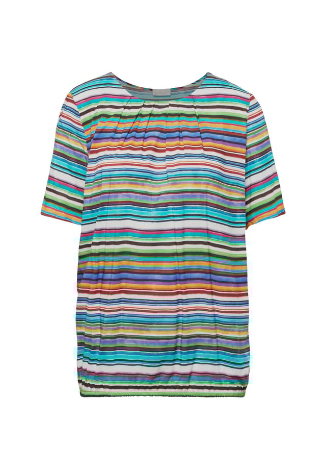 Короткий размер: блузка с ярким принтом и очаровательными деталями. Goldner, мультиколор
Короткий размер: блузка с ярким принтом и очаровательными деталями. Goldner, мультиколор