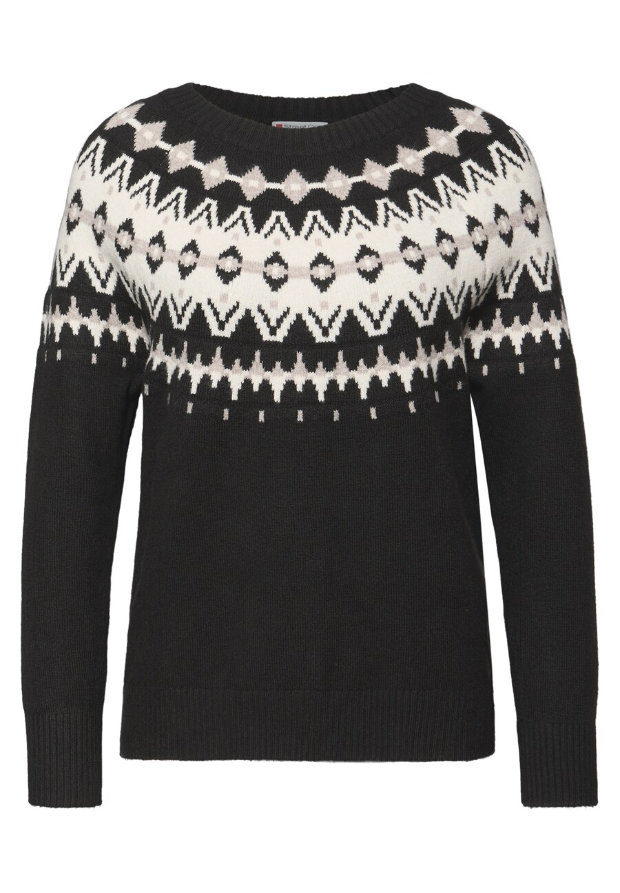 Свитер STREET ONE, черный
Свитер STREET ONE, черный