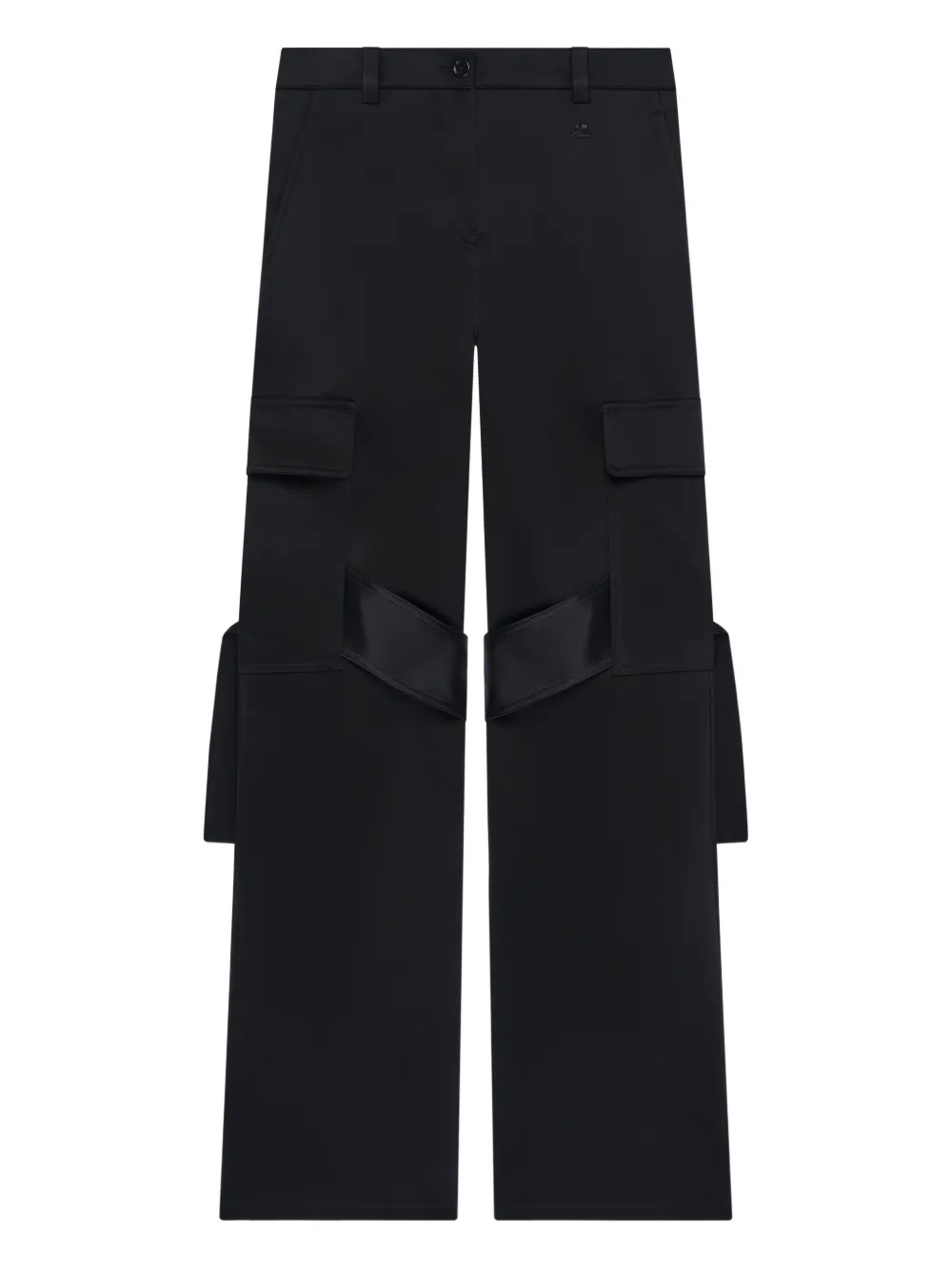 Атласные брюки Courrèges, черный
Атласные брюки Courrèges, черный