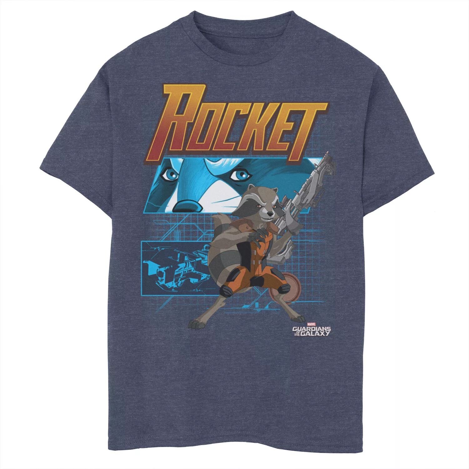 Футболка с графическим рисунком Marvel Rocket Guardians of the Galaxy для мальчиков 8–20 лет Marvel
Футболка с графическим рисунком Marvel Rocket Guardians of the Galaxy для мальчиков 8–20 лет Marvel