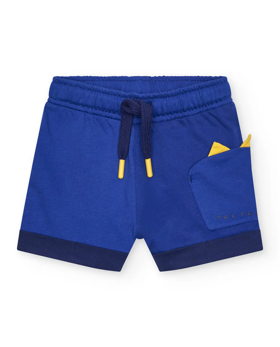 Шорты-бермуды для мальчиков со шнурком и карманом Tuc tuc, синий
Шорты-бермуды для мальчиков со шнурком и карманом Tuc tuc, синий