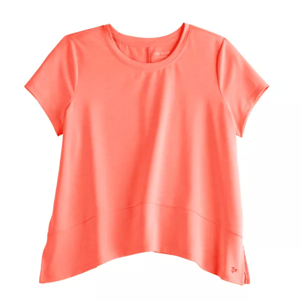 Футболка с короткими рукавами и круглым вырезом для девочек 7-16 лет Tek Gear, цвет peach frenzy
Футболка с короткими рукавами и круглым вырезом для девочек 7-16 лет Tek Gear, цвет peach frenzy