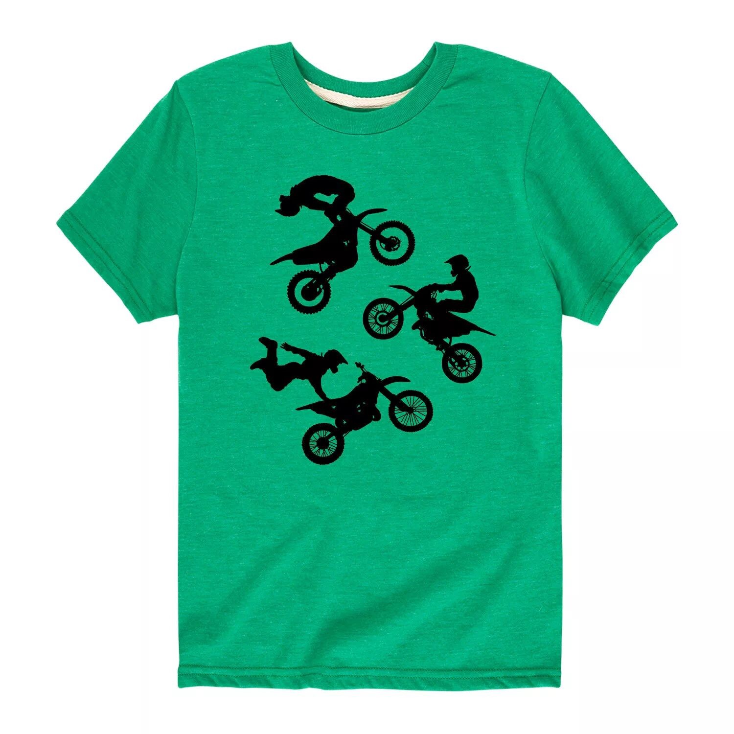 Футболка с рисунком Dirt Bike Tricks для мальчиков 8–20 лет Licensed Character, зеленый
Футболка с рисунком Dirt Bike Tricks для мальчиков 8–20 лет Licensed Character, зеленый