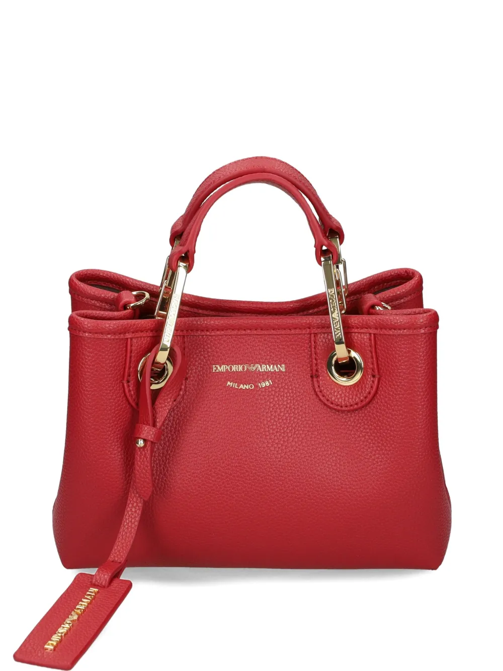 Маленькая сумка-тоут с логотипом EMPORIO ARMANI, красный
Маленькая сумка-тоут с логотипом EMPORIO ARMANI, красный