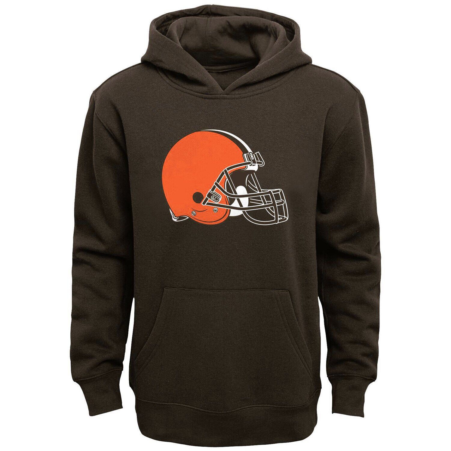 Молодежный коричневый пуловер с логотипом команды Cleveland Browns Outerstuff
Молодежный коричневый пуловер с логотипом команды Cleveland Browns Outerstuff