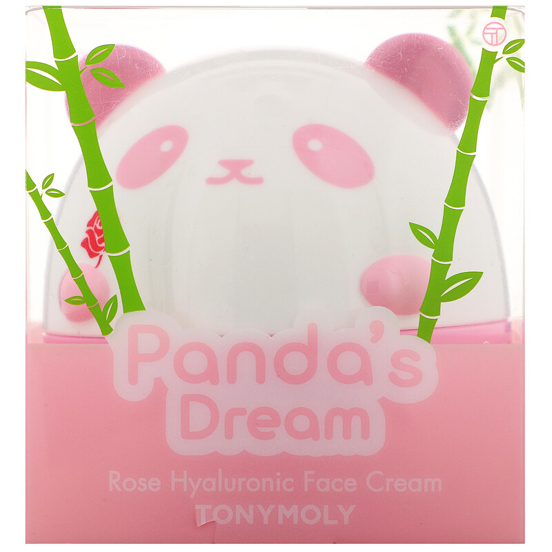 TonyMoly, Panda's Dream, крем для лица с гиалуроновой кислотой с розой, 50 г (1,76 унции)
TonyMoly, Panda's Dream, крем для лица с гиалуроновой кислотой с розой, 50 г (1,76 унции)