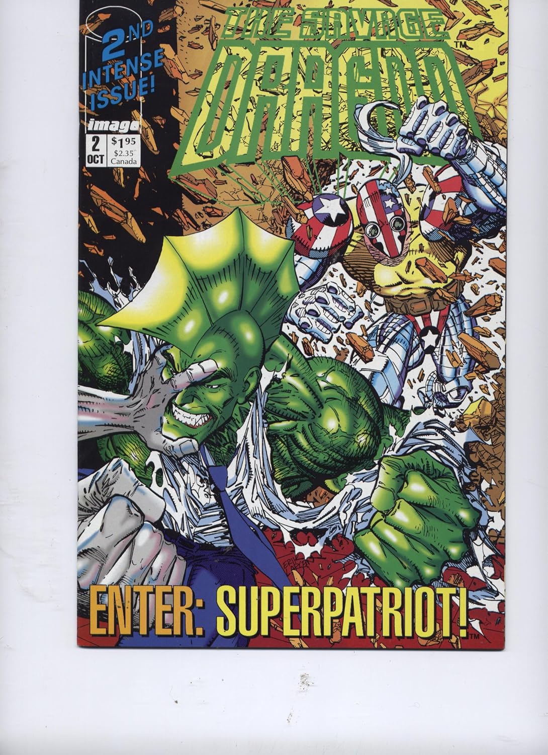 The Savage Dragon, #2 Enter Superpatriot (Image Comics)
The Savage Dragon, #2 Enter Superpatriot (Image Comics)