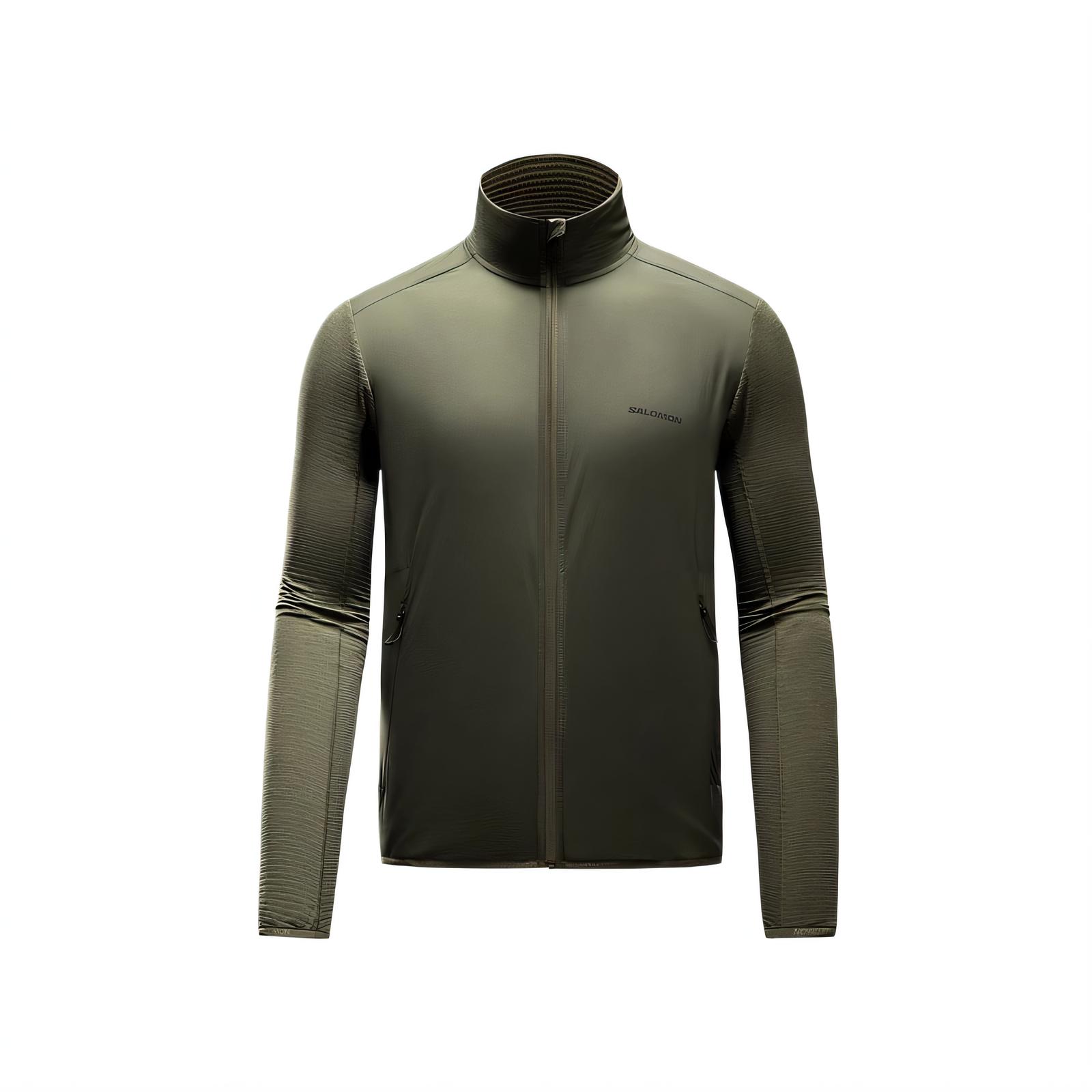 SALOMON Пальто с бархатистой текстурой мужское листового зелёного цвета, Leaf Green C25408
SALOMON Пальто с бархатистой текстурой мужское листового зелёного цвета, Leaf Green C25408