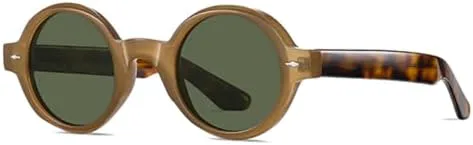 Ретро круглые панк-солнцезащитные очки для мужчин 2027 года, модные прозрачные очки для женщин, солнцезащитные очки с заклепками UV400 MTZJH, Tea Dark Green
Ретро круглые панк-солнцезащитные очки для мужчин 2027 года, модные прозрачные очки для женщин, солнцезащитные очки с заклепками UV400 MTZJH, Tea Dark Green