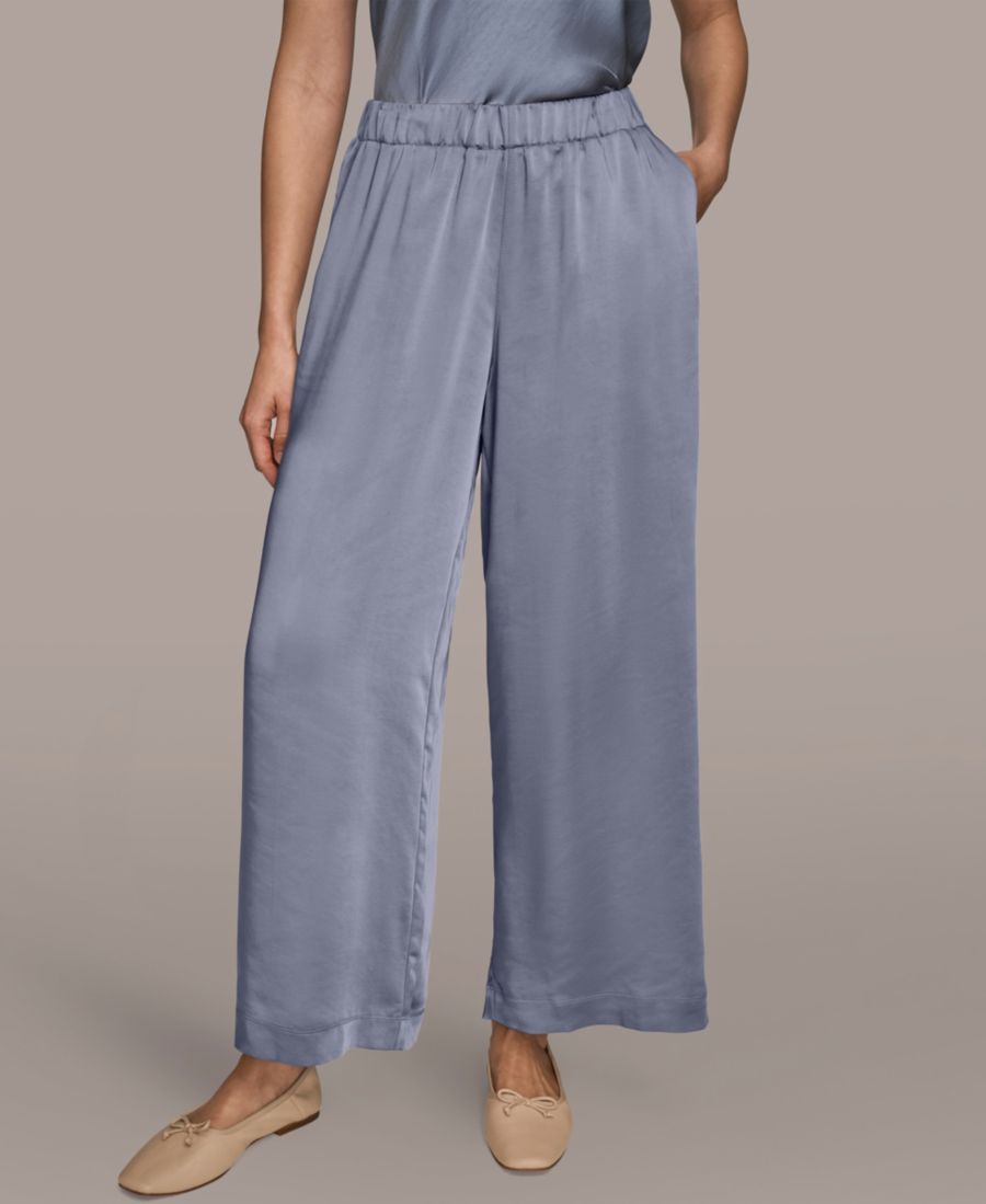 Женские атласные брюки без шнурков Donna Karan Weekend, Tempest
Женские атласные брюки без шнурков Donna Karan Weekend, Tempest