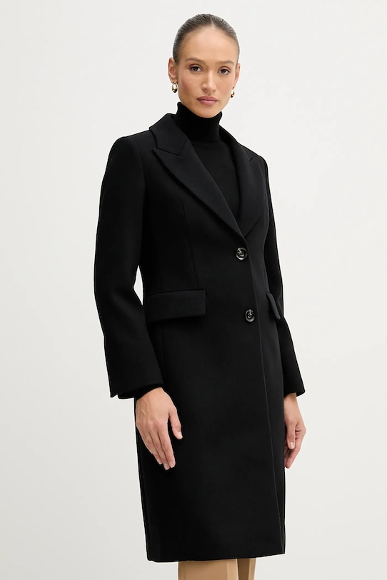 Шерстяное пальто Sisley, черный
Шерстяное пальто Sisley, черный