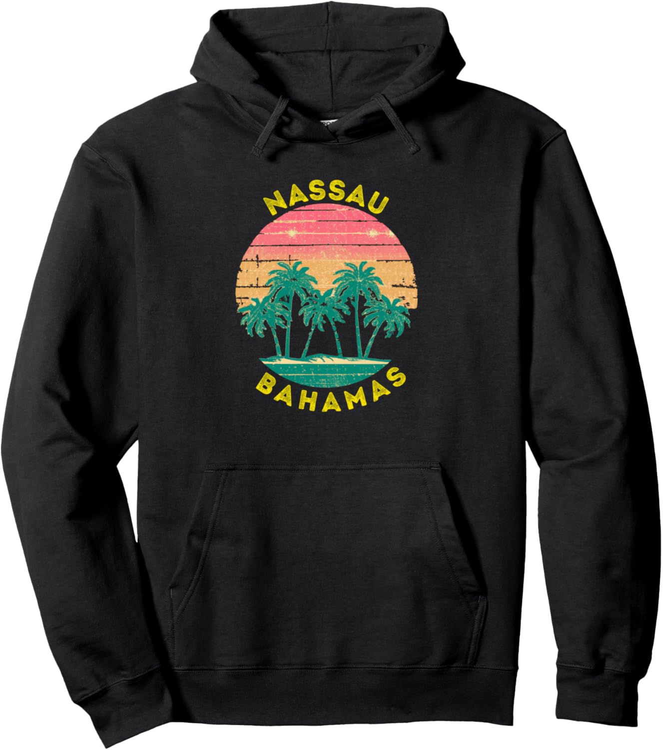 Ретро-сувенирная толстовка с изображением пальмы для отдыха в Нассау Nassau Retro Beach Accessories, черный
Ретро-сувенирная толстовка с изображением пальмы для отдыха в Нассау Nassau Retro Beach Accessories, черный