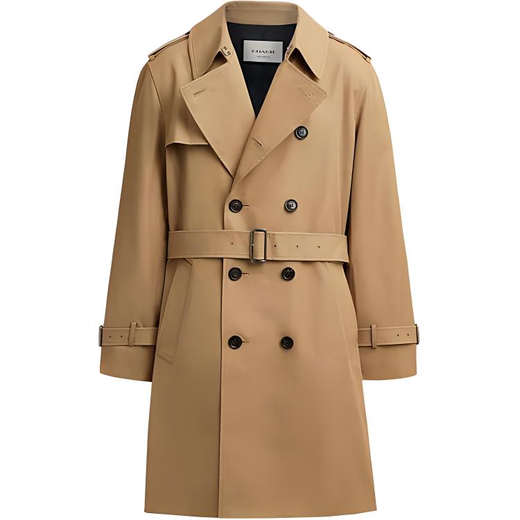 FW24 Тренч Мужской Хаки COACH
FW24 Тренч Мужской Хаки COACH