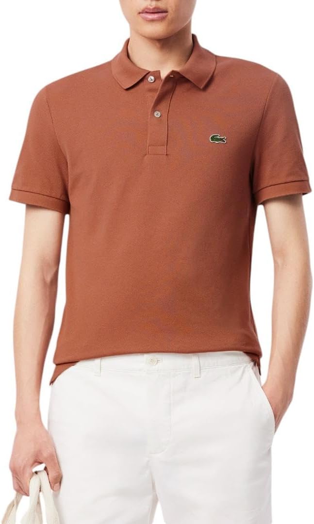 Lacoste мужская приталенная короткая рукав поло L12.12, Track
Lacoste мужская приталенная короткая рукав поло L12.12, Track