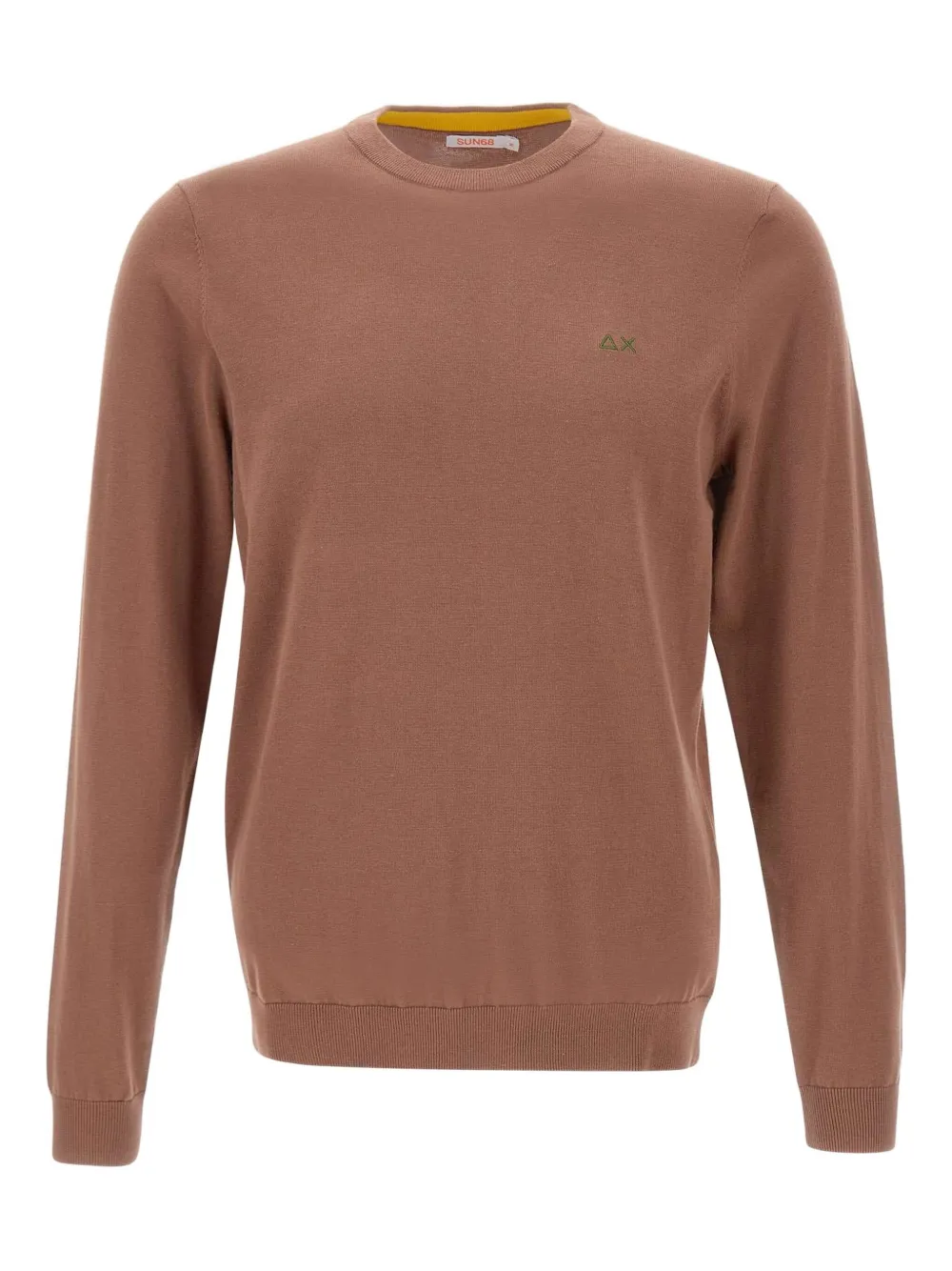 Свитер с круглым вырезом Sun68, коричневый
Свитер с круглым вырезом Sun68, коричневый