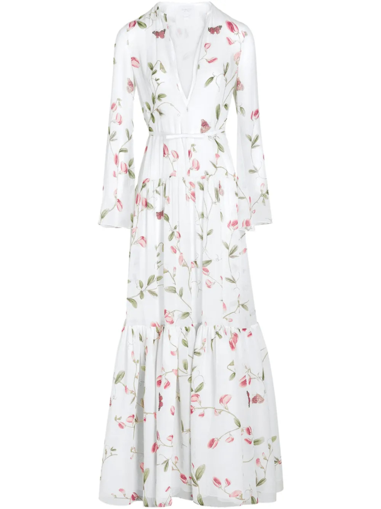 Вечернее платье с принтом Giambattista Valli, белый
Вечернее платье с принтом Giambattista Valli, белый