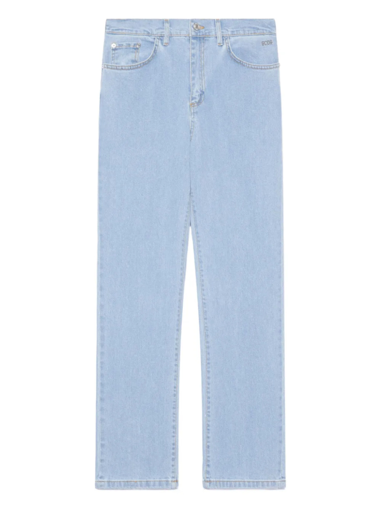 GCDS джинсы с подворотами, синий
GCDS джинсы с подворотами, синий