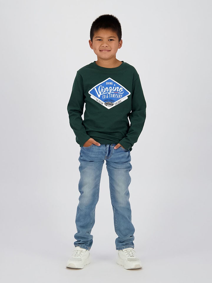 Vingino Футболка с длинными рукавами зеленого цвета
Vingino Футболка с длинными рукавами зеленого цвета