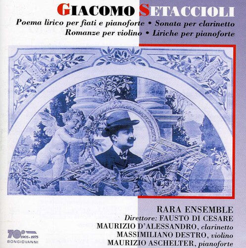 CD диск Setaccioli / D'Alessandro / Destro: Poema Lirico Sonata Romanze
CD диск Setaccioli / D'Alessandro / Destro: Poema Lirico Sonata Romanze