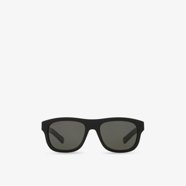 Солнцезащитные очки Gucci с круглой оправой из ацетата, черный
Солнцезащитные очки Gucci с круглой оправой из ацетата, черный