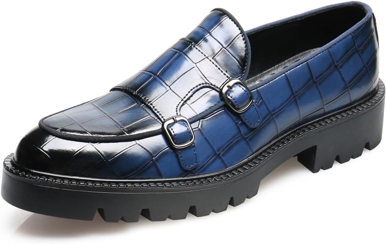 Мужские лоферы Santimon Loafers, повседневные, на каблуке, без шнурков, из лакированной кожи, с узором «шотландка», пенни-лоферы, смокинг, туксо, свадебные мокасины, официальная обувь для бизнеса и выпускного, синий
Мужские лоферы Santimon Loafers, повседневные, на каблуке, без шнурков, из лакированной кожи, с узором «шотландка», пенни-лоферы, смокинг, туксо, свадебные мокасины, официальная обувь для бизнеса и выпускного, синий