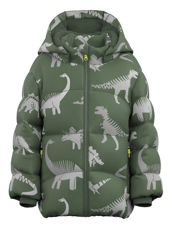 Пуховик стандартного кроя Name It, зеленый
Пуховик стандартного кроя Name It, зеленый