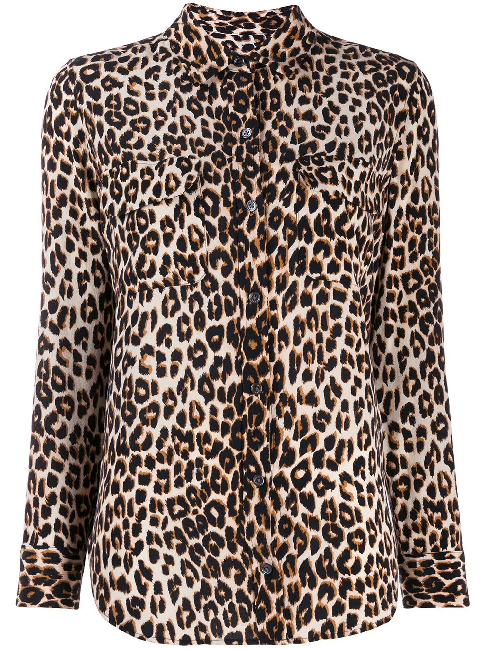 Рубашка с леопардовым принтом EQUIPMENT, нейтральный
Рубашка с леопардовым принтом EQUIPMENT, нейтральный