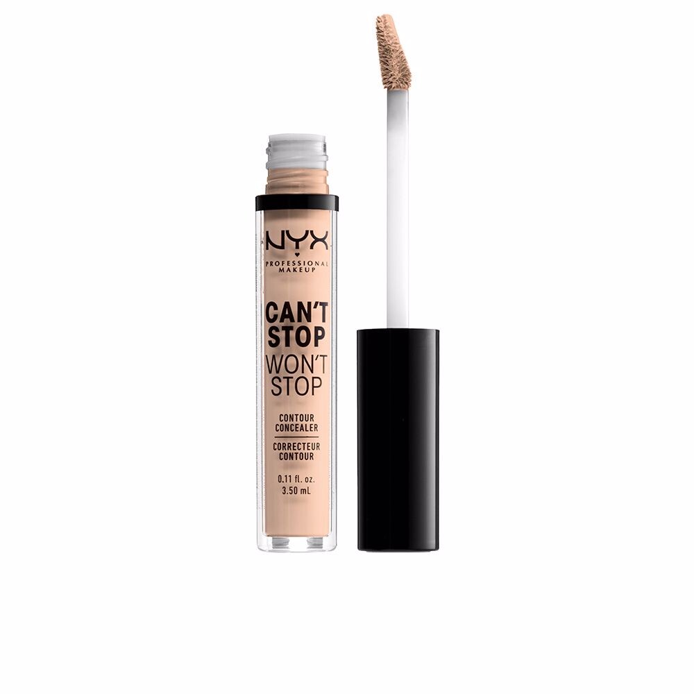 Корректор макияжа Can’t stop won’t stop contour concealer Nyx professional make up, 3,5 мл, alabaster
Корректор макияжа Can’t stop won’t stop contour concealer Nyx professional make up, 3,5 мл, alabaster
