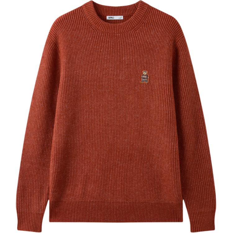 Свитер Unisex Crew Neck Moderate SPAO, красный коричневый
Свитер Unisex Crew Neck Moderate SPAO, красный коричневый
